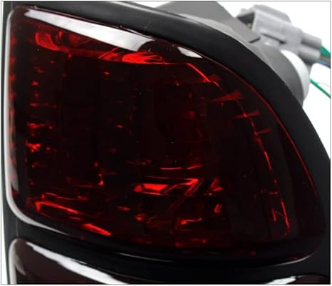 DrivegoPlus Tail Brake Lights Rear Lamps Red/Smoke Lens Compatible with 2000-2004 Toyota Tundra Pickup