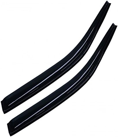 DrivegoPlus 2pcs Sun/Rain Guard Vent Shade Window Visors for 96-00 Civic 2-Door Coupe