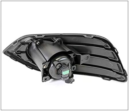DrivegoPlus Bumper Driving Fog Lights Lamps w/Bezels+Switch+Harness Kit Chrome Compatible with 2019-2021 Honda HR-V HRV