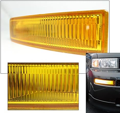 DrivegoPlus For Scion XB Bumper Driving Yellow Fog Light W/Bulb+Switch Left+Right