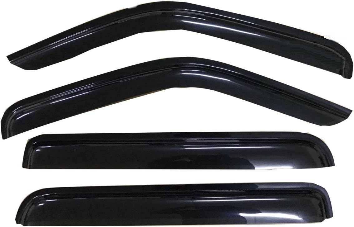 DrivegoPlus 4pcs for 2007-2012 Nitro Sun Rain Guard Window Visors 94307