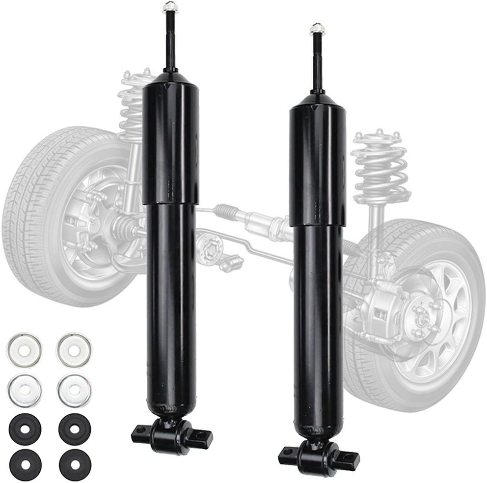 DrivegoPlus 2 pcs Front Right+Left Suspension Gas Strut Shock Absorber for 99-07 Silverado 1500 / Sierra 1500 2WD(Not Include Spring)