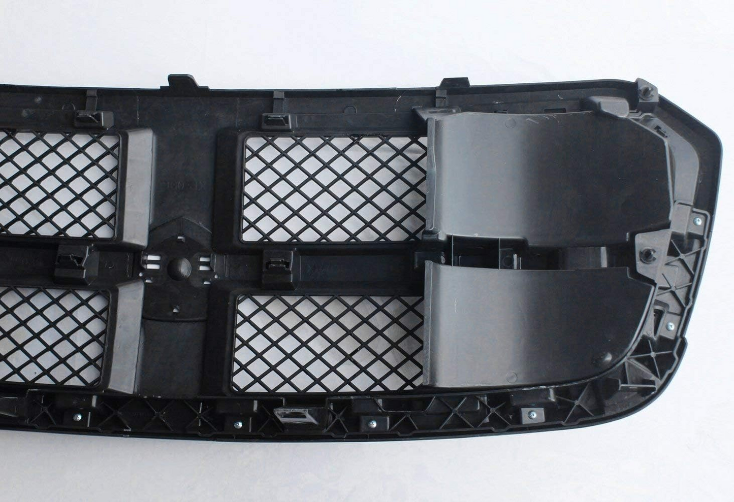 DrivegoPlus Compatible with 2013-2018 Ram 1500 Front Hood Bumper Mesh Style Glossy Black ABS Plastic Grille