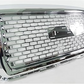DrivegoPlus 1pc Compatible with 2014-2015 GMC Sierra 1500 Front Hood Grill Bumper Mesh Style ABS Plastic Grille