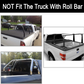 DrivegoPlus Black Vinyl Clamp On Soft Lock & Roll-up Top Mount Tonneau Cover Assembly w/Rails+Mounting Hardware Fit 05-15 Toyota Tacoma Pickup 6ft Fleetside Bed