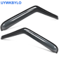 DrivegoPlus 4pcs Window Visors Sun/Rain Guard for 97-01 Honda CR-V Side Window Deflectors Visor
