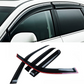 DrivegoPlus 4pcs Window Visors Sun/Rain Guard for 97-01 Honda CR-V Side Window Deflectors Visor