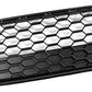 DrivegoPlus Front Bumper Upper Honeycomb Mesh Grille Insert Gloss Black/Chrome Trim Compatible with 2013-16 Ford Fusion
