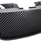 DrivegoPlus  1pc Glossy Black Strong ABS Plastic Badgeless Mesh Style Front Main Upper Grille Fit 07-14 GMC Yukon Base/SLE/SLT/Denali Only / 07-14 GMC Yukon XL 1500/2500 SLE/SLT/Denali Only