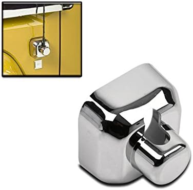 DrivegoPlus Antenna Base Bezel Cover Trim Molding Chrome Compatible with 2005-2010 H3