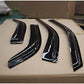 DrivegoPlus  Fit 98-02 Honda Accord 4-Door Sedan 4pcs Front + Rear Smoke Sun/Rain Guard Vent Shade Window Visors