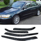 DrivegoPlus  Fit 98-02 Honda Accord 4-Door Sedan 4pcs Front + Rear Smoke Sun/Rain Guard Vent Shade Window Visors