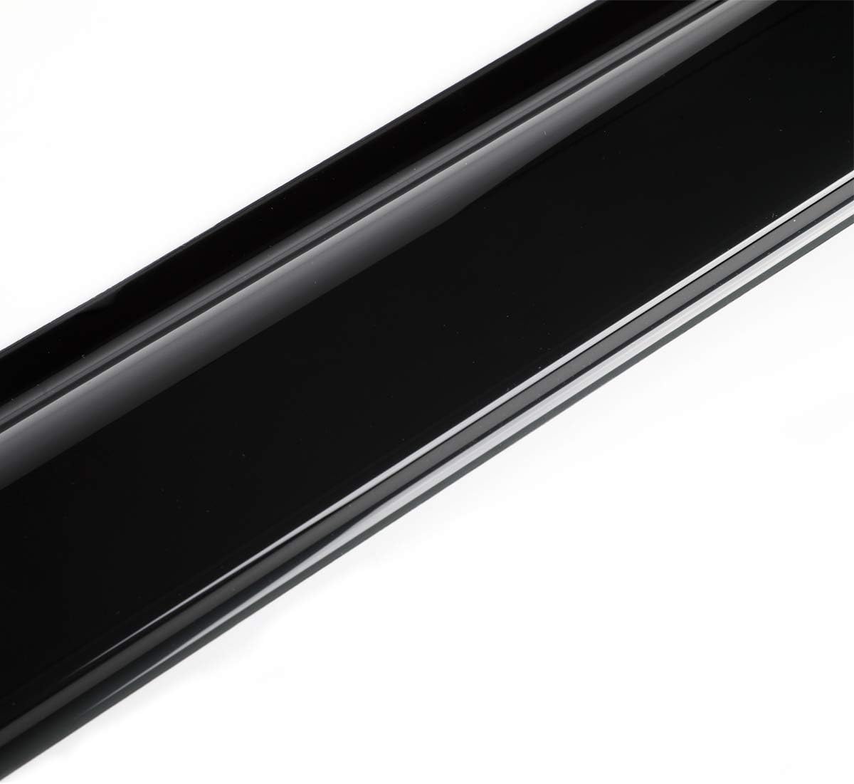 DrivegoPlus 4pcs Smoke Tint Out-Channel Reinforced Acrylic Sun Rain Guard Vent Shade Window Visors Compatible with Dodge 98-03 Durango 00-04 Dakota Crew Quad Cab with 4 Full Size Doors