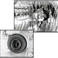 DrivegoPlus For 1999-2003 Suzuki Grand Vitara / 1999-2004 Vitara / 2002-2003 XL-7 Crystal Style Headlights - Chrome