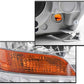 DrivegoPlus Replacement Chrome Headlight Headlamp Lamp Passenger Side Compatible with 2007-2012 Toyota Yaris Sedan 4DR