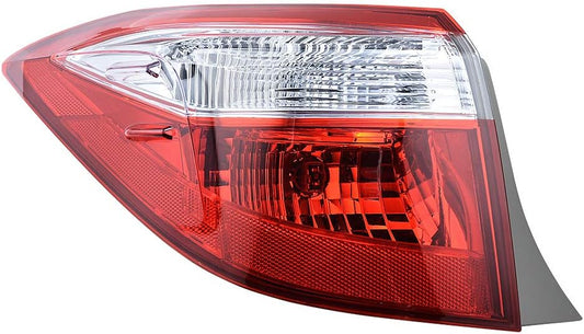 DrivegoPlus Tail Light Brake Stop Lamp Cover Compatible with 2014-2016 Toyota Corolla Left Driver Side 81560-02750 TO2804118