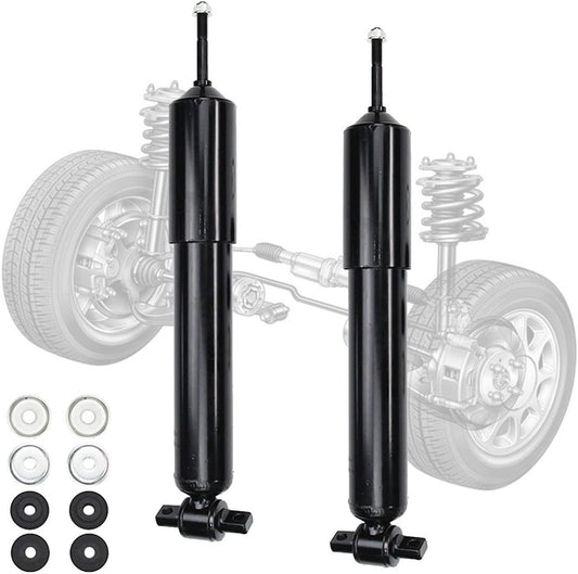 DrivegoPlus 2 pcs Front Right+Left Suspension Gas Strut Shock Absorber for 99-07 Silverado 1500 / Sierra 1500 2WD(Not Include Spring)