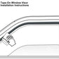 DrivegoPlus  New 4pcs for 11-15 Kia Sorento Wind Dark Smoke Out-Channel/Outside Mount Style Wind Sun Rain Guard Vent Shade Deflector Window Visors