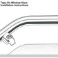 DrivegoPlus Vent Shade Front Rear Smoke Sun/Rain Guard Window Visors for 02-10 Explorer Mercury Mountaineer 03-05 Lincoln Aviator 4-Door SUV Only (Expect Sprot Trac or 2-Door Model)