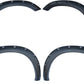 DrivegoPlus  4pcs Textured Black ABS Plastic Pocket-Riveted Fender Flares with Mounting Hardware & Instruction Fit 09-16 Dodge Ram 1500 Pickup