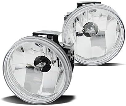 DrivegoPlus Dodge Ram 1500/ 2500 3500 Sport Package Bumper Fog Lights Lamp Chrome