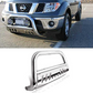 DrivegoPlus 05-16 Frontier/Xterra/Pathfinder Stainless Steel Bull Bar Bumper Grill Guard New