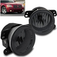 DrivegoPlus Front Bumper Driving Fog Lights Smoke Compatible with 2005-2008 Dodge Magnum/Chrysler 300 3.5L Touring