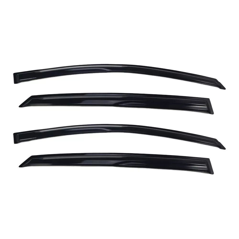 DrivegoPlus FOR 2018-2020 HONDA ACCORD JDM 3D AERO WAVY WINDOW VISOR RAIN GUARD DEFLECTOR