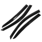 DrivegoPlus For Honda Accord 2008-2012 JDM Side Window Vent Visor Sun Rain Guard Deflector