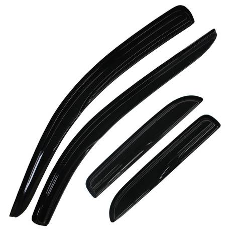 DrivegoPlus 4pcs Shade Vent Window Visors Fit 02-08 Ram 1500 03-09 2500/3500 Quad/Crew Cab
