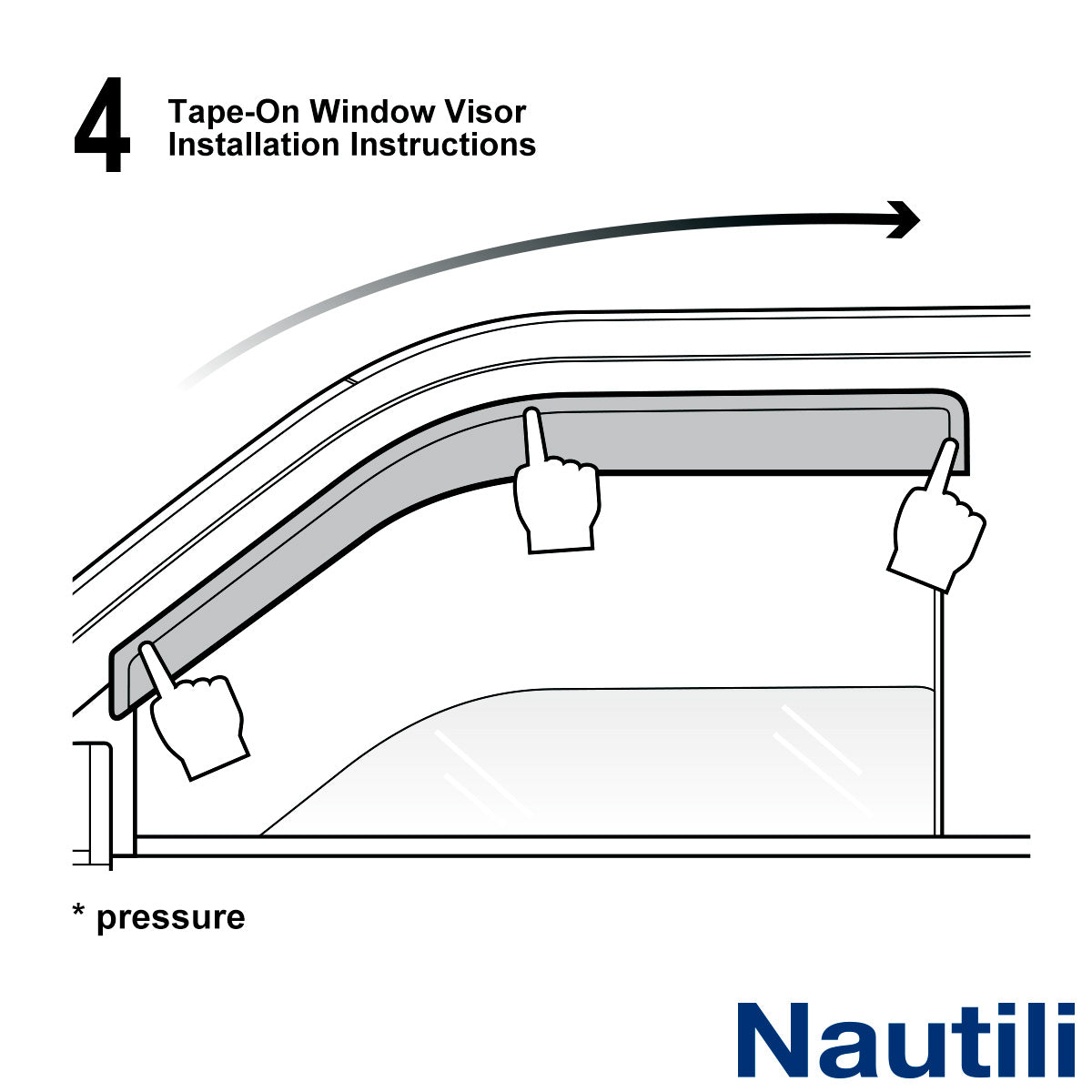 DrivegoPlus Fits 01-06 Chevy Silverado 1500 2500 3500 GMC Sierra Crew Cab Window Visors 4Pc