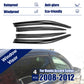 DrivegoPlus For Honda Accord 2008-2012 JDM Side Window Vent Visor Sun Rain Guard Deflector