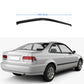 DrivegoPlus For 96-00 Honda Civic 2DR Coupe Mugen Style 3D Wavy Black Tinted Window Visor
